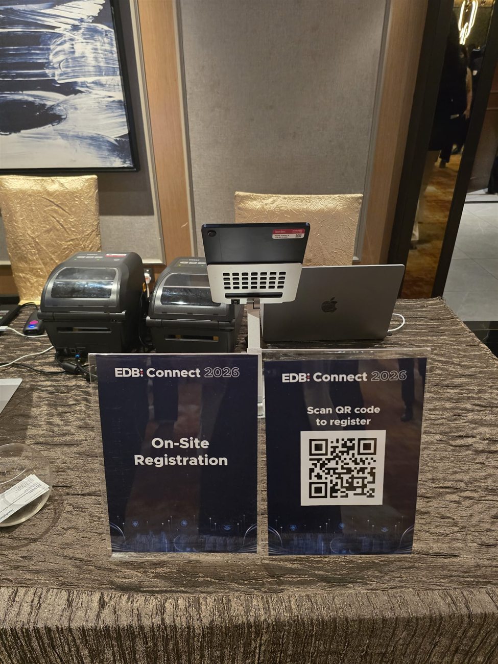 On-site Registration Crew — view 2