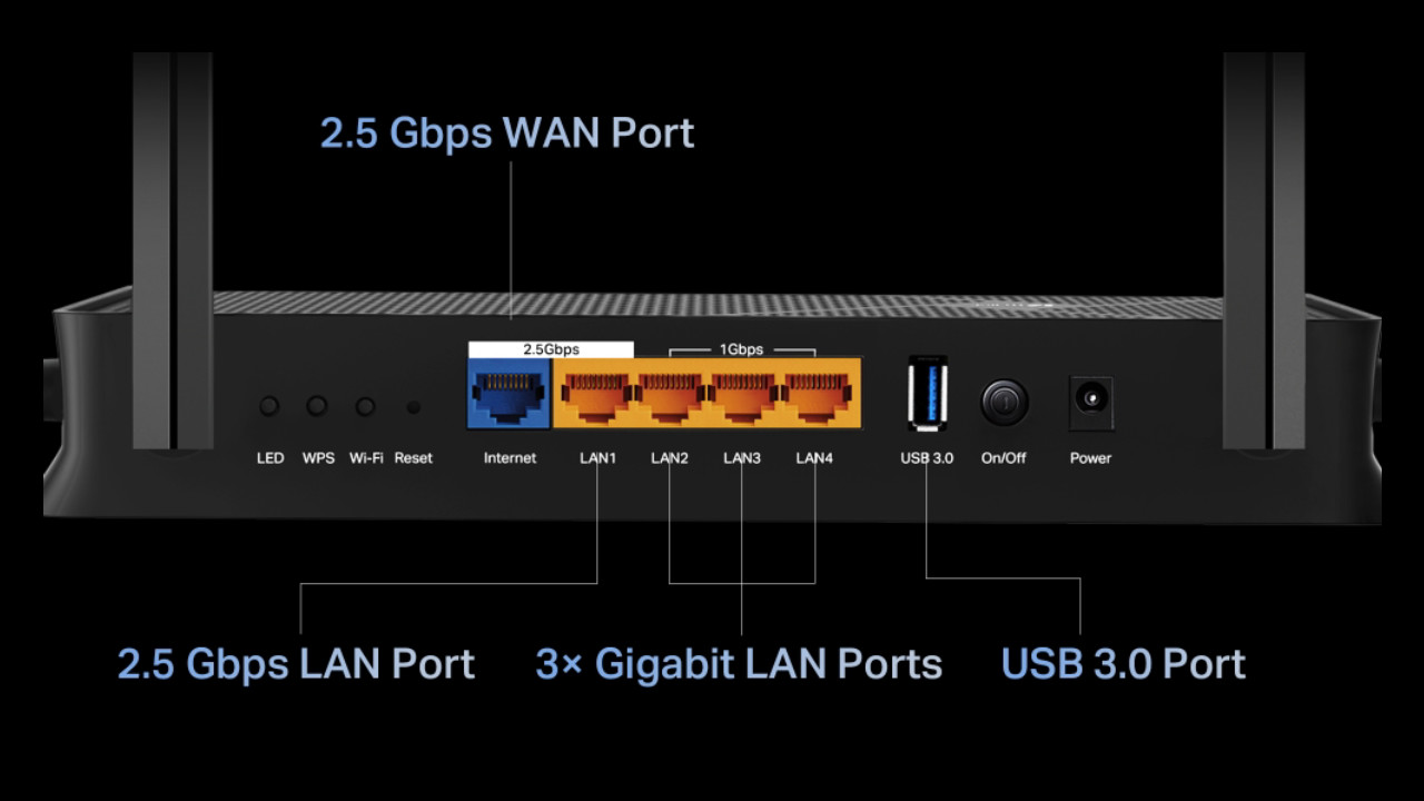 TP-Link Archer BE230 Wi-Fi 7 Router — view 2